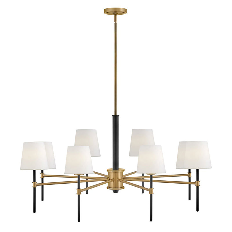 Hinkley 46956 Saunders 8-lt 40" LED Chandelier