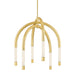 Corbett 471-34 Zeme 6-lt 34" LED Chandelier