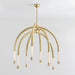 Corbett 471-48 Zeme 8-lt 48" LED Chandelier