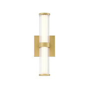 Eurofase 47123 Fayton 1-lt 14" Tall LED Outdoor Wall Sconce-Matte Gold