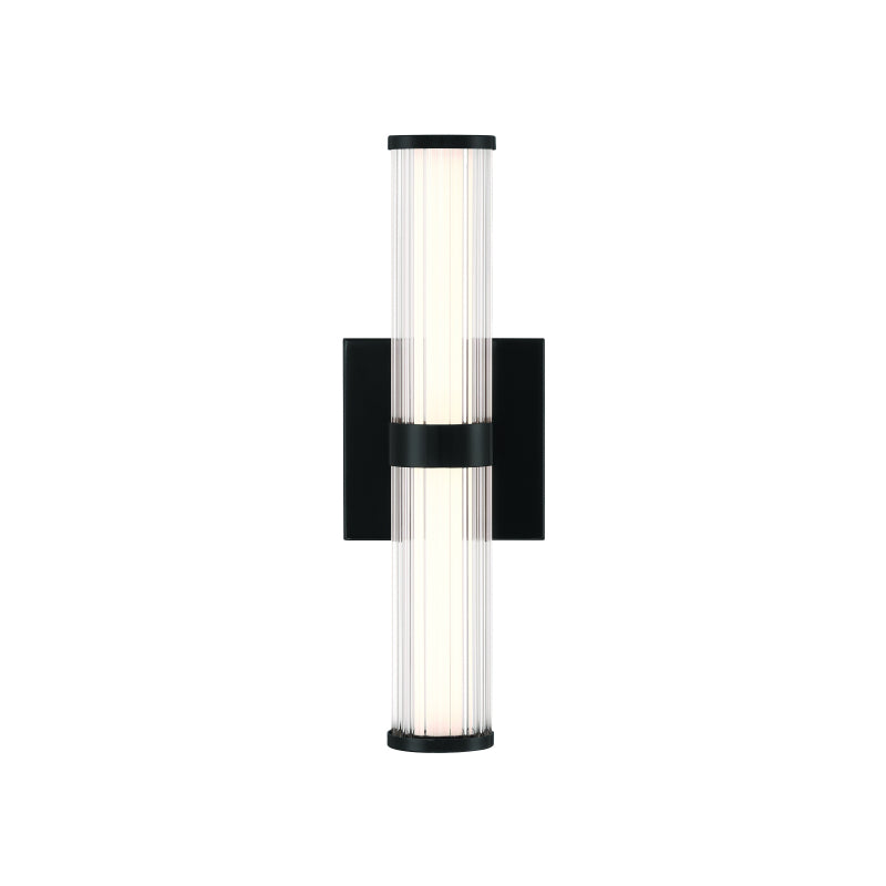 Eurofase 47123 Fayton 1-lt 14" Tall LED Outdoor Wall Sconce-Matte Black