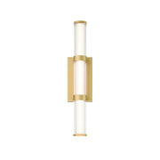 Eurofase 47124 Fayton 1-lt 21" Tall LED Outdoor Wall Sconce-Matte Gold