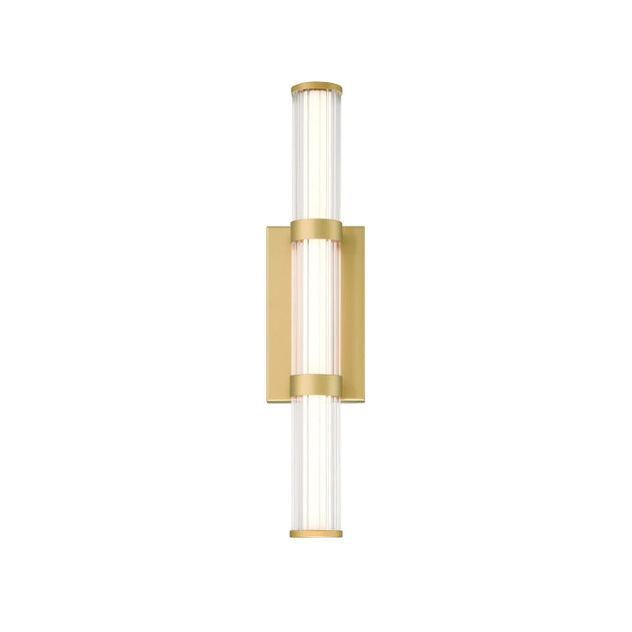 Eurofase 47124 Fayton 1-lt 21" Tall LED Outdoor Wall Sconce-Matte Gold