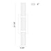Eurofase 47124 Fayton 1-lt 21" Tall LED Outdoor Wall Sconce