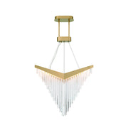 Eurofase 47187 Vivien 1-lt 32" LED Chandelier-Matte Gold