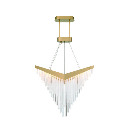 Eurofase 47187 Vivien 1-lt 32" LED Chandelier-Matte Gold