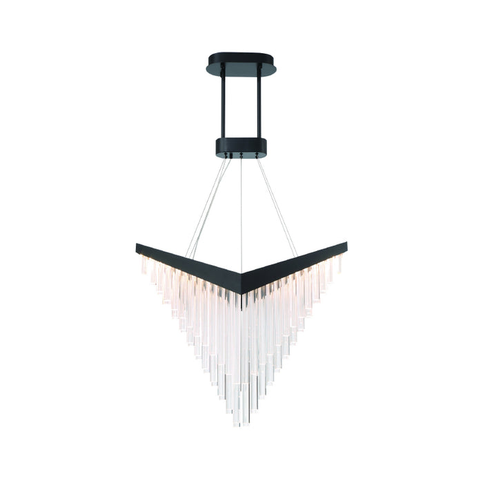 Eurofase 47187 Vivien 1-lt 32" LED Chandelier-Matte Black