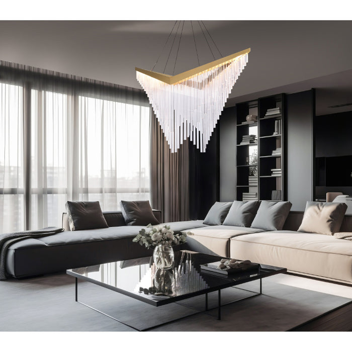 Eurofase 47188 Vivien 1-lt 60" LED Chandelier