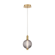 Eurofase 47189 Palmas 1-lt 10" LED Pendant-Gold