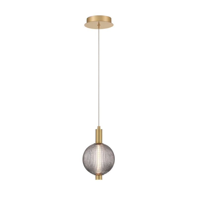 Eurofase 47189 Palmas 1-lt 10" LED Pendant-Gold