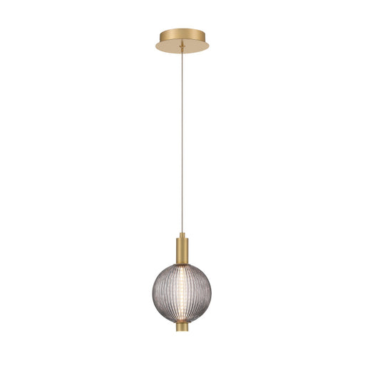 Eurofase 47189 Palmas 1-lt 10" LED Pendant-Gold