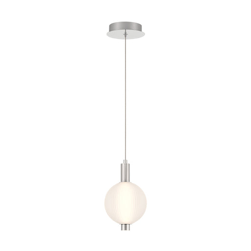 Eurofase 47189 Palmas 1-lt 10" LED Pendant-Polished Nickel