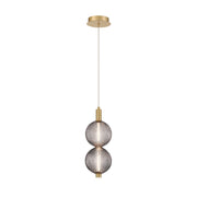 Eurofase 47190 Palmas 2-lt 16" Tall LED Pendant-Gold
