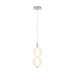 Eurofase 47190 Palmas 2-lt 16" Tall LED Pendant-Polished Nickel