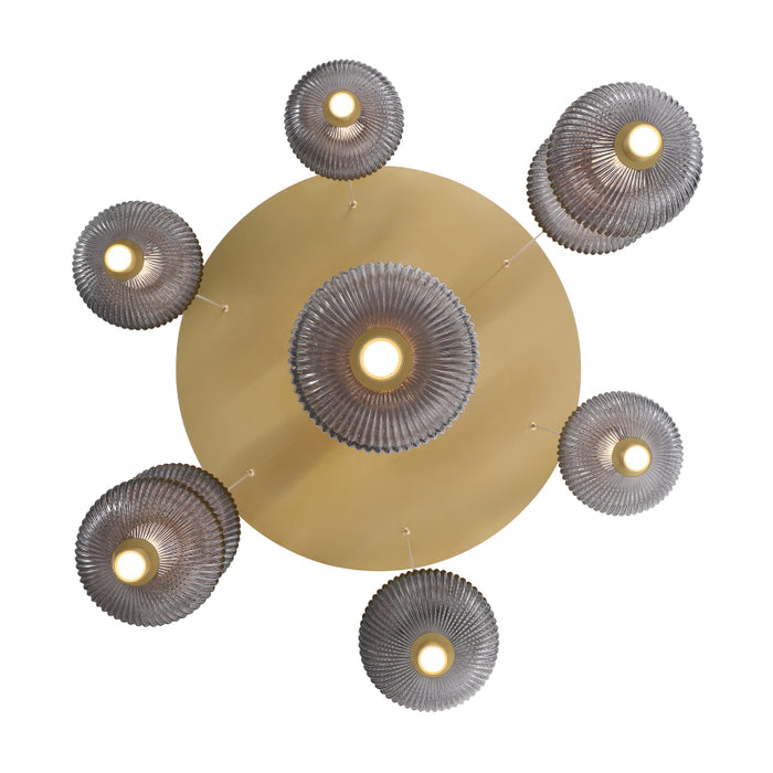 Eurofase 47191 Palmas 7-lt 30" LED Chandelier