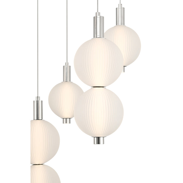 Eurofase 47191 Palmas 7-lt 30" LED Chandelier