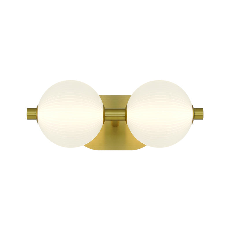 Eurofase 47192 Palmas 2-lt 15" LED Vanity Light-Gold