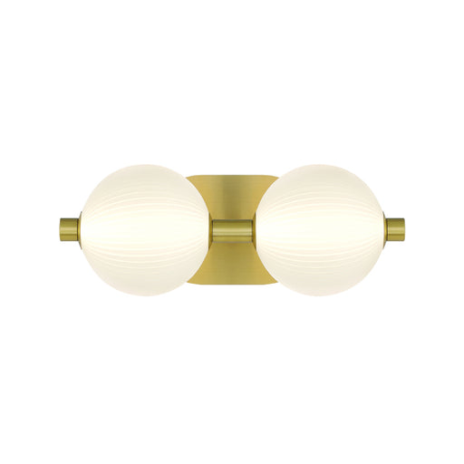 Eurofase 47192 Palmas 2-lt 15" LED Vanity Light-Gold
