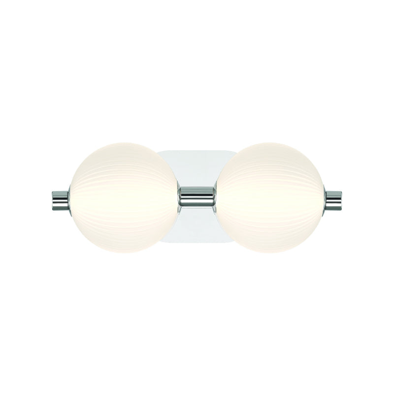 Eurofase 47192 Palmas 2-lt 15" LED Vanity Light-Polished Nickel
