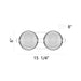 Eurofase 47192 Palmas 2-lt 15" LED Vanity Light