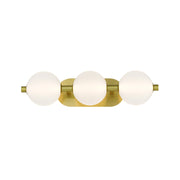 Eurofase 47193 Palmas 3-lt 23" LED Vanity Light-Gold