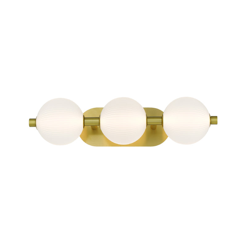 Eurofase 47193 Palmas 3-lt 23" LED Vanity Light-Gold
