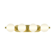 Eurofase 47194 Palmas 4-lt 30" LED Vanity Light-Gold