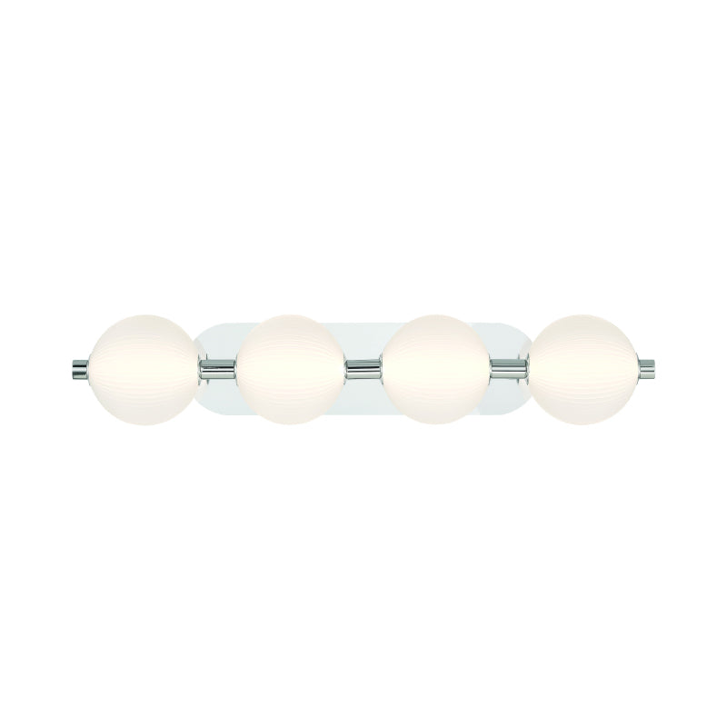 Eurofase 47194 Palmas 4-lt 30" LED Vanity Light-Polished Nickel