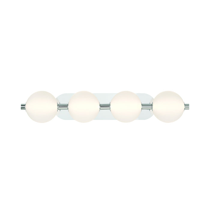 Eurofase 47194 Palmas 4-lt 30" LED Vanity Light-Polished Nickel