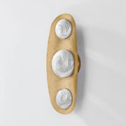 Corbett 472-03 Bezel 3-lt 18" Tall LED Wall Sconce