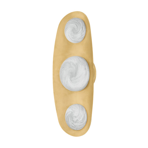 Corbett 472-03 Bezel 3-lt 18" Tall LED Wall Sconce