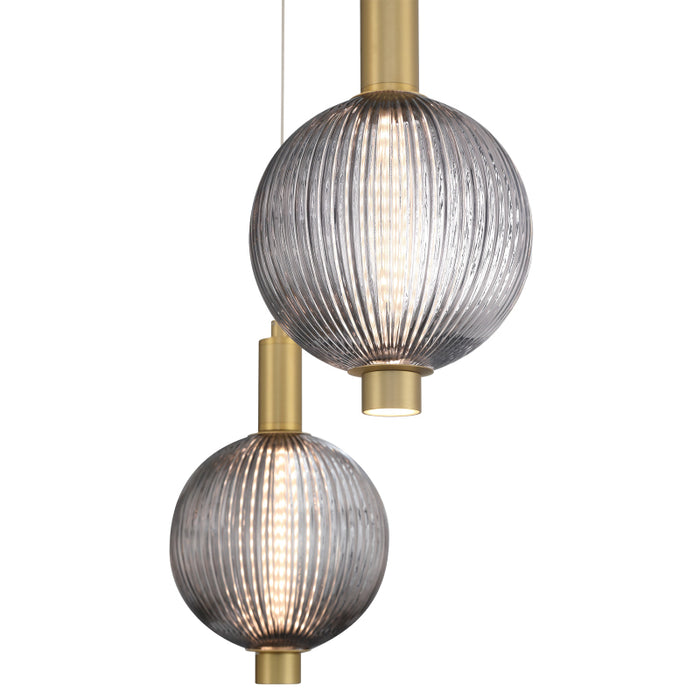 Eurofase 47208 Palmas 5-lt 24" LED Chandelier