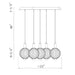 Eurofase 47208 Palmas 5-lt 24" LED Chandelier