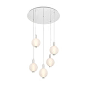Eurofase 47208 Palmas 5-lt 24" LED Chandelier
