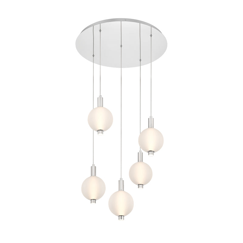 Eurofase 47208 Palmas 5-lt 24" LED Chandelier