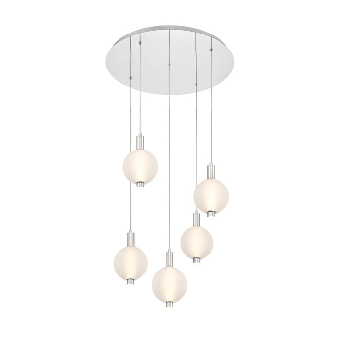 Eurofase 47208 Palmas 5-lt 24" LED Chandelier