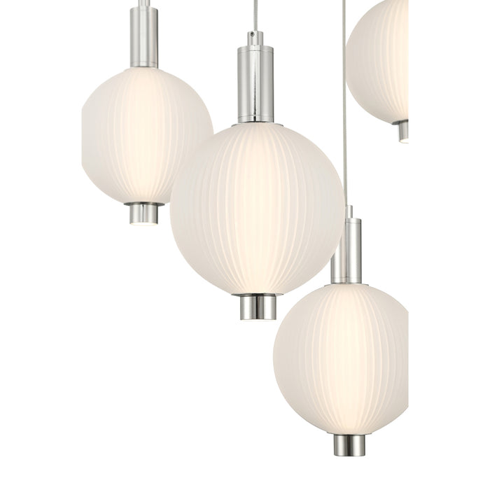 Eurofase 47208 Palmas 5-lt 24" LED Chandelier