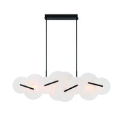 Eurofase 47210 Nuvola 1-lt 56" LED Chandelier-Matte Black