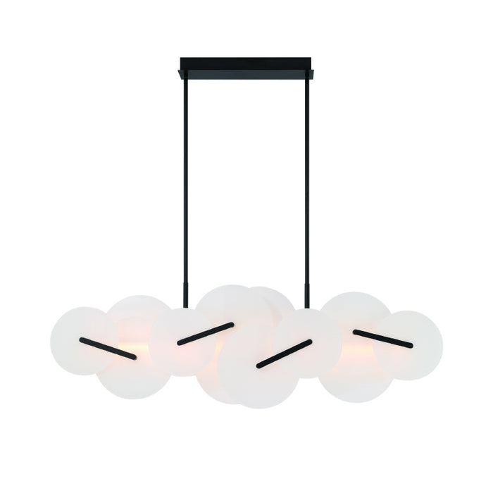 Eurofase 47210 Nuvola 1-lt 56" LED Chandelier-Matte Black