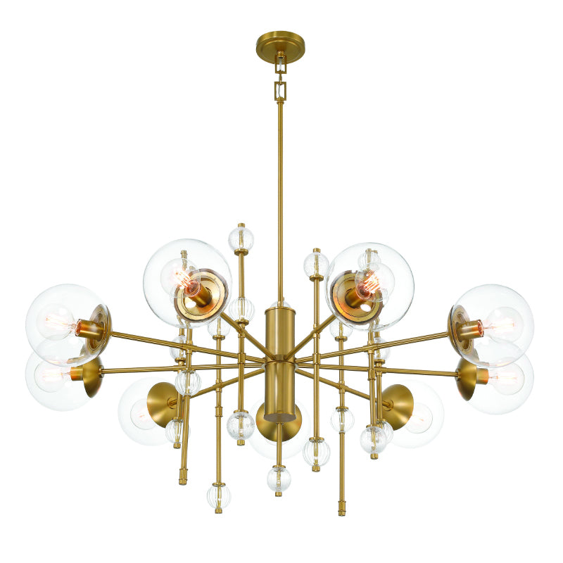 Eurofase 47222 Traiton 9-lt 48" Chandelier