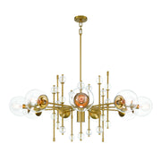 Eurofase 47222 Traiton 9-lt 48" Chandelier