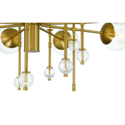 Eurofase 47222 Traiton 9-lt 48" Chandelier