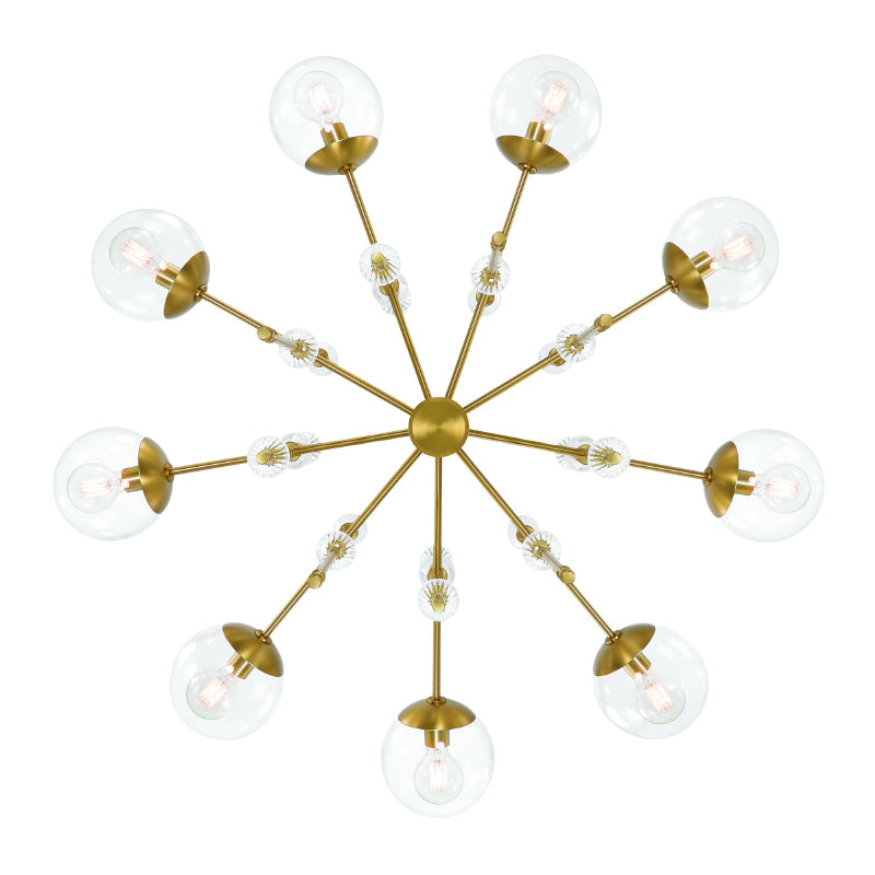 Eurofase 47222 Traiton 9-lt 48" Chandelier