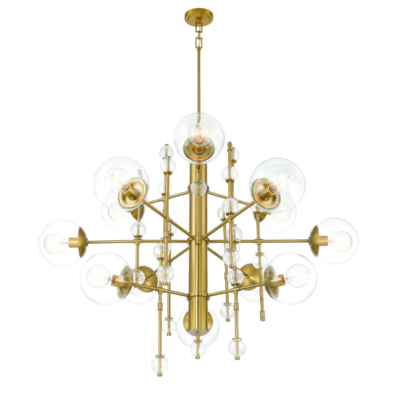 Eurofase 47223 Traiton 12-lt 48" Chandelier