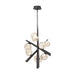 Eurofase 47234 Thorah 7-lt 27" LED Chandelier-Matte Graphite
