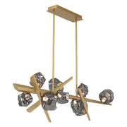 Eurofase 47236 Thorah 9-lt 59" LED Linear Chandelier