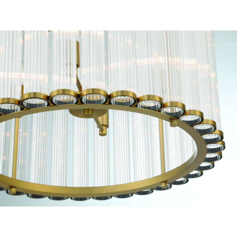 Eurofase 47238 Glasbury 8-lt 22" Chandelier