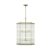 Eurofase 47238 Glasbury 8-lt 22" Chandelier-Gold