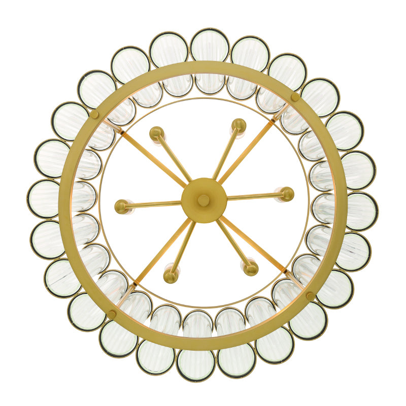 Eurofase 47239 Glasbury 6-lt 24" Chandelier
