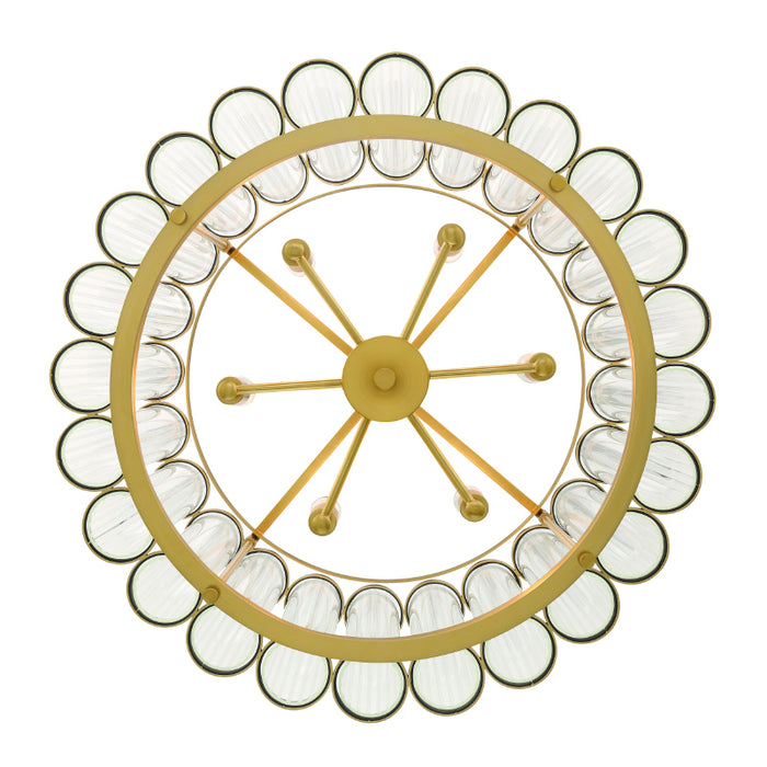 Eurofase 47239 Glasbury 6-lt 24" Chandelier